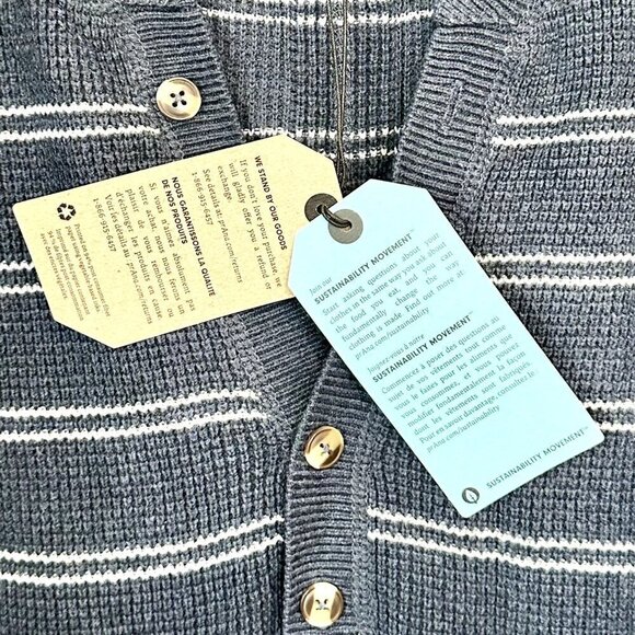 NWT Prana Milani Henley Dress in Nautical Stripe - Size Small - Picture 5 of 9